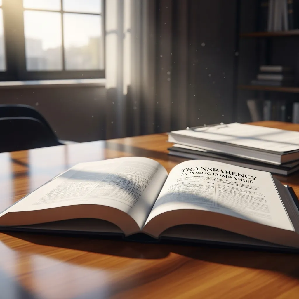 Transparentność w spółkach publicznych: przewodnik po obowiązkach informacyjnych